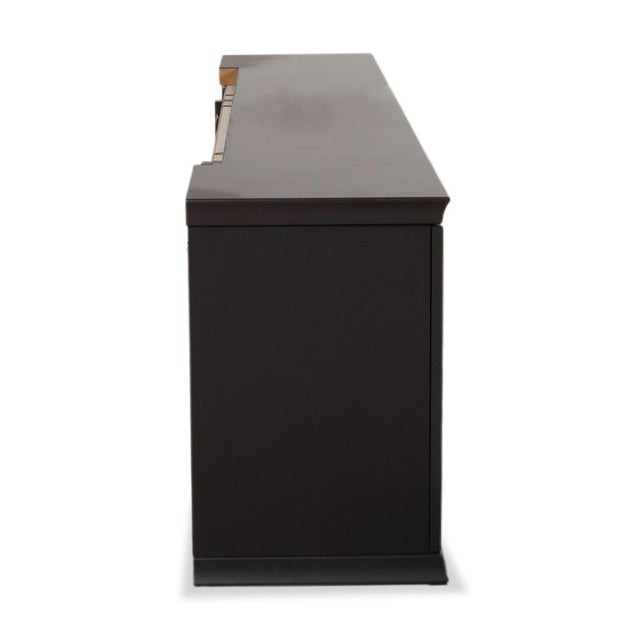 Wooden Sideboard in Black Anthracite by Musterring For Sale - Image 16 of 17