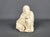 1960's White Ceramic Buddha Sculpture For Sale - Image 4 of 7