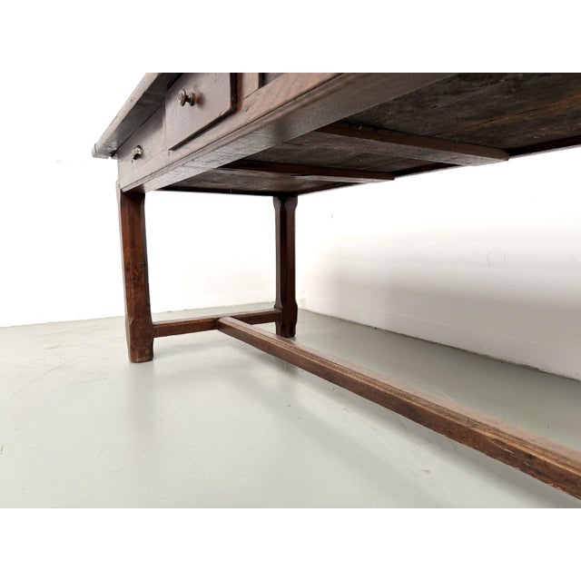 20th Century Oak Farmhouse Table, 1890s For Sale - Image 15 of 18