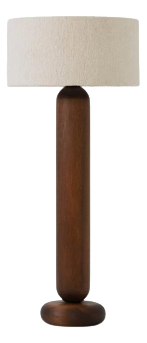 Molly CL140 Smoked Mahogany Floor Lamp by Jeroen De Ruddere