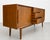 Classic + Long Mid Century Modern Styled Danish Credenza | Teak Media Stand | Handmade Sideboard For Sale In New York - Image 6 of 14
