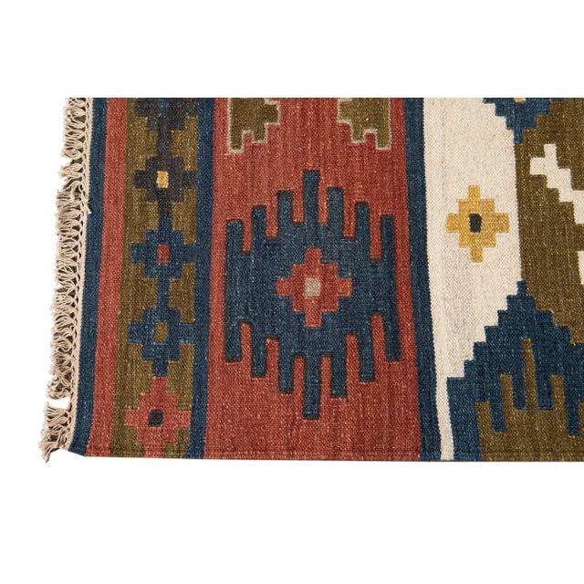21st Century Modern Kilim Rug 8 '4'' X 10' 1'' For Sale In New York - Image 6 of 13