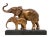 Art Deco Two Elephants on Black Marble Base, France, 1925 For Sale - Image 12 of 12