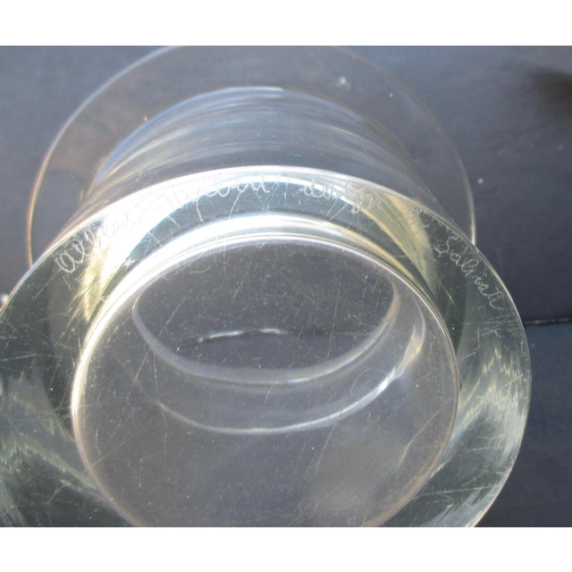 Salviti Crystal MCM Bowl for Albert Herbert Design Circa 60s For Sale - Image 10 of 11
