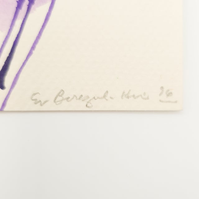 Paint The Hearts That Left Their Purple - Eva Bouzard-Hui, C. 1996 For Sale - Image 7 of 12
