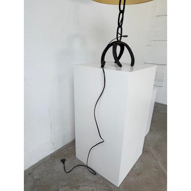 Brutalist Chain Table Lamp, 1950s For Sale - Image 16 of 18
