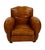 Art Deco French Art Deco Club Chairs For Sale - Image 3 of 9