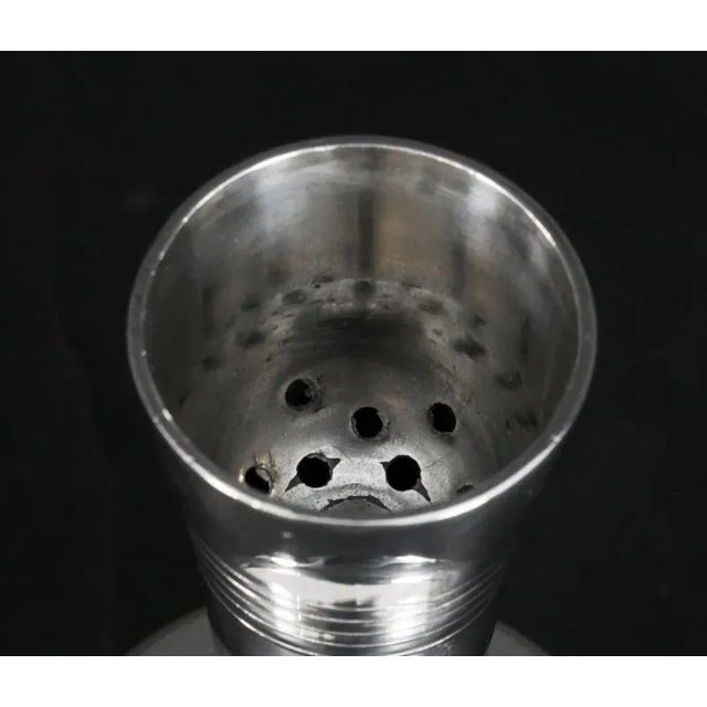 Blue 20th Century Art Deco Silver Plated Novelty Cocktail Shaker from Asprey & Co., 1920s For Sale - Image 8 of 10