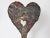 Rustic 1990s Artisan-Crafted Rustic Copper Key With Double Hearts Sculpture Ornament Valentine's Love For Sale - Image 3 of 10