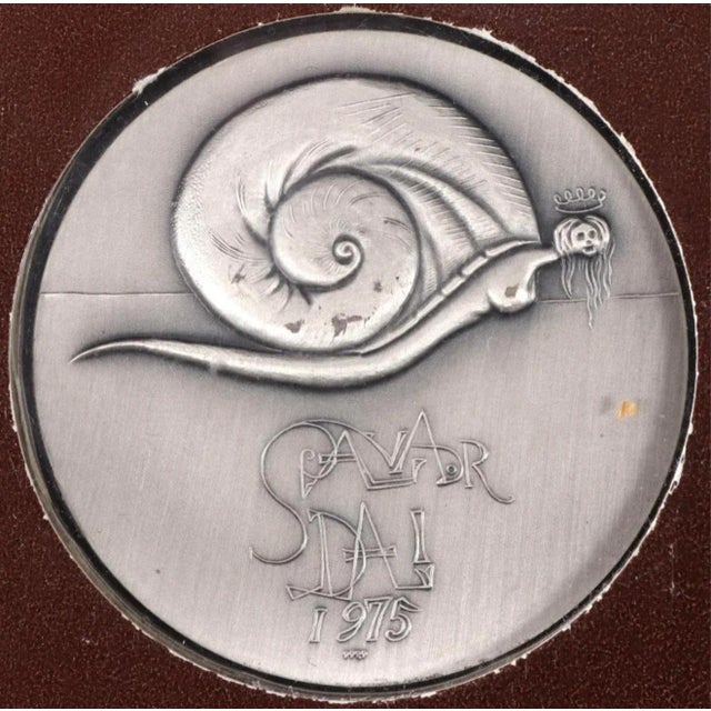 The Ten Commandments Silver Medallion Set by Salvador Dali For Sale - Image 10 of 10