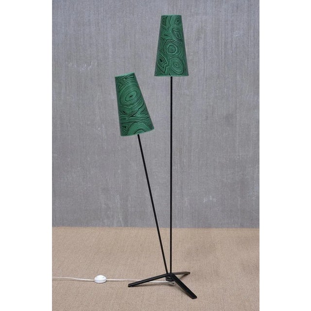 Mid-Century Modern Swedish Modern Floor Lamp, 1950s For Sale - Image 3 of 13