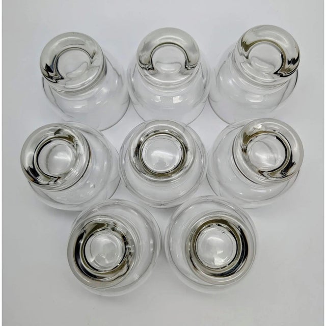 1960s Federal Glass "Stockholm" Tumblers by Eva Zeisel, Set of 8 For Sale - Image 10 of 11