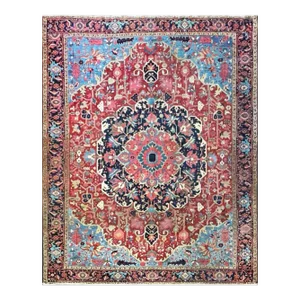 Early 20th Century Antique Persian Heriz, Serapi Oriental Carpet ,9' X 11'6" C-1910 #17414
