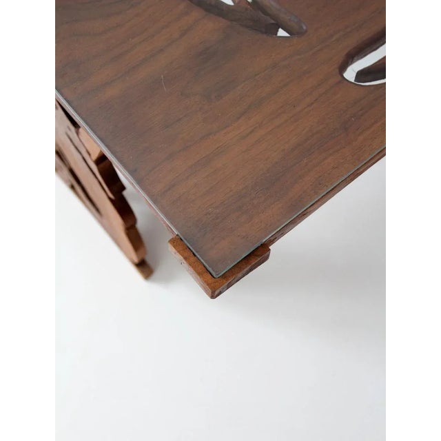 1980s Vintage Ocean Theme Coffee Table Circa 1988 For Sale - Image 5 of 9