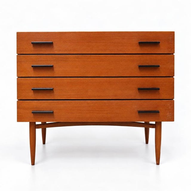 Mid 20th Century Vintage Chest of Drawers in Wood, 1960s For Sale - Image 5 of 5