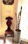 This beauty is a 1926, Robinson Ransbottom, large, Art Nouveau pottery, umbrella/cane stand or vase. The vessel has a...
