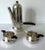 Wood Midcentury Modern Mexican Silver Coffee Set by Williams Spratling - Set of 3 For Sale - Image 7 of 12
