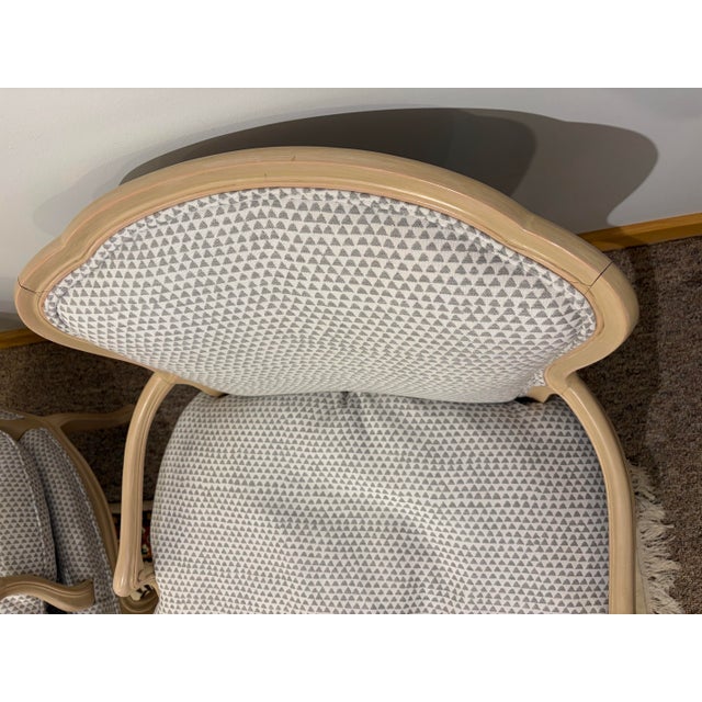 1980s 1980s Pair of Vintage French Country Arm Chairs For Sale - Image 5 of 12