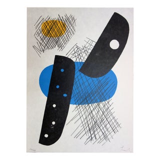 Berto Lardera, Bursting Bud, Lithograph For Sale