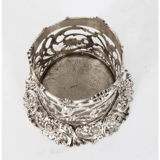 Antique Victorian Coasters Wine Bottle Holders, Set of 3 For Sale - Image 16 of 18