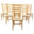 Italian Beechwood Ladder Back Chairs, 1970s, Set of 6 For Sale - Image 14 of 14