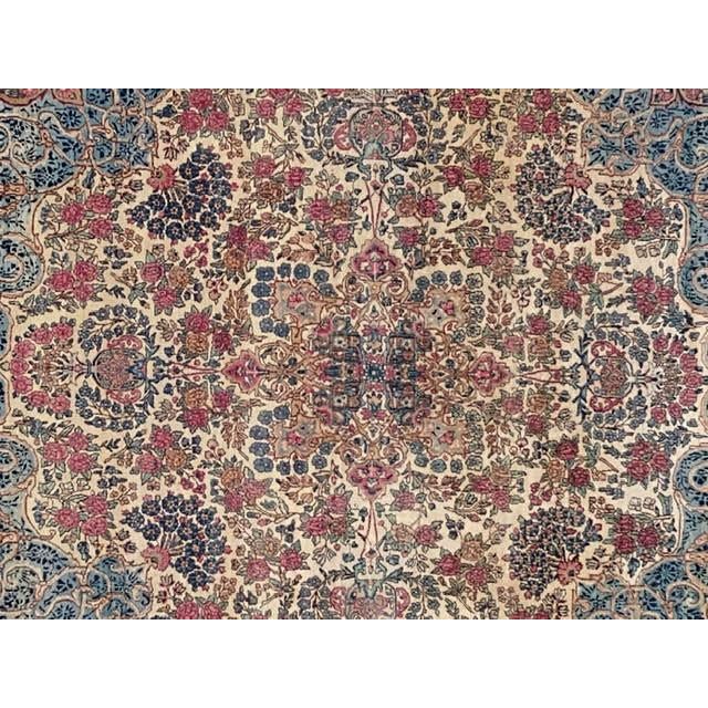 Persian Antique Persian Lavar , 7'3" X 7'8" For Sale - Image 3 of 6