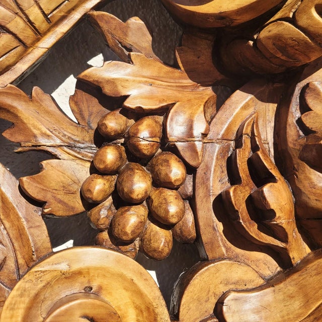 Large 19th Century Mirror in Carved Wood, Italy For Sale - Image 18 of 18