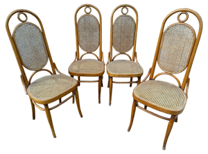 Antique Chairs from Thonet, 1900, Set of 4