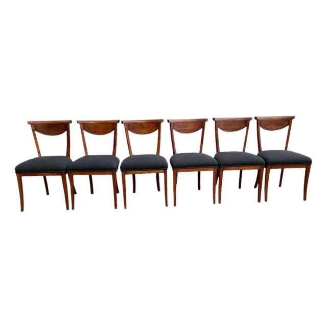 Set of Six 19th C. French Dining Chairs For Sale