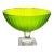 York Collection, Footed Crystal Bowl, Apple For Sale