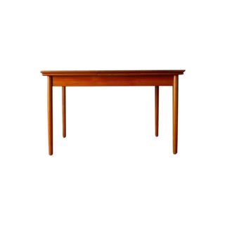 Mid-Century Danish Modern Teak Dining Table For Sale