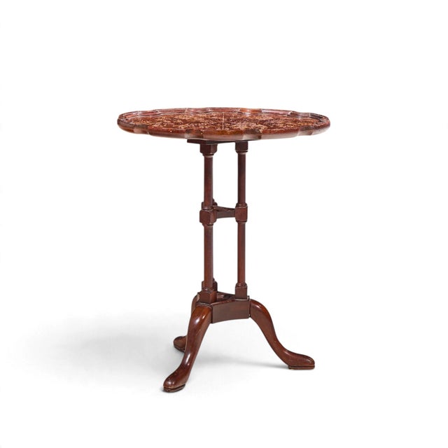 Brown Baker Furniture Historic Charleston Queen Anne Mahogany Side End Table For Sale - Image 8 of 10
