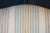 1980s Ethan Ellan Traditional Classics Queen Anne Maple Striped Library Wingback Chair For Sale - Image 6 of 18