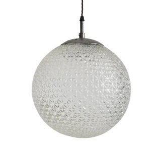 Czechian Glass Pendant, 1950s For Sale