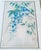 Japanese Mid-Century Japanese Woodblock Print of Wisteria Flowers by Kawarazaki Shodo For Sale - Image 3 of 16