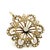 Late 19th Century Victorian 14k Gold Diamond and Seed Pearl Convertible Pendant Brooch For Sale - Image 15 of 17