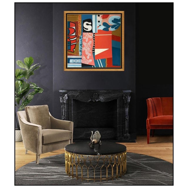 Message us to inquire about custom framing options! (Included for free with every purchase) The artwork here, "La Vie en...