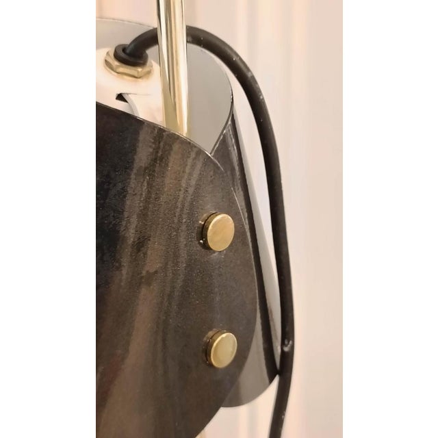 Monachella Brass Floor Lamp by Luigi Caccia Dominioni for Azucena, Italy, 1990s For Sale - Image 6 of 8