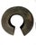 Metal Old Lg African Mbole Anklet Bracelet Trade Currency 8" W For Sale - Image 7 of 10