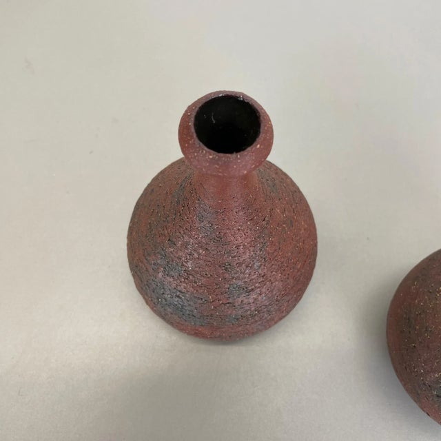 Studio Pottery Sculptural Objects by Gerhard Liebenthron, Germany, 1970s, Set of 2 For Sale - Image 9 of 18