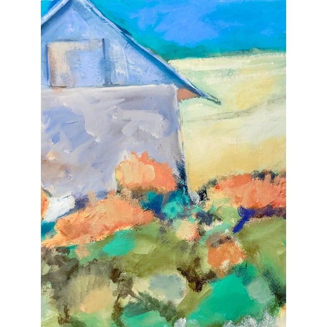 Original Impressionist Landscape Painting, "Poppies," by Burson, 1995 For Sale - Image 4 of 10