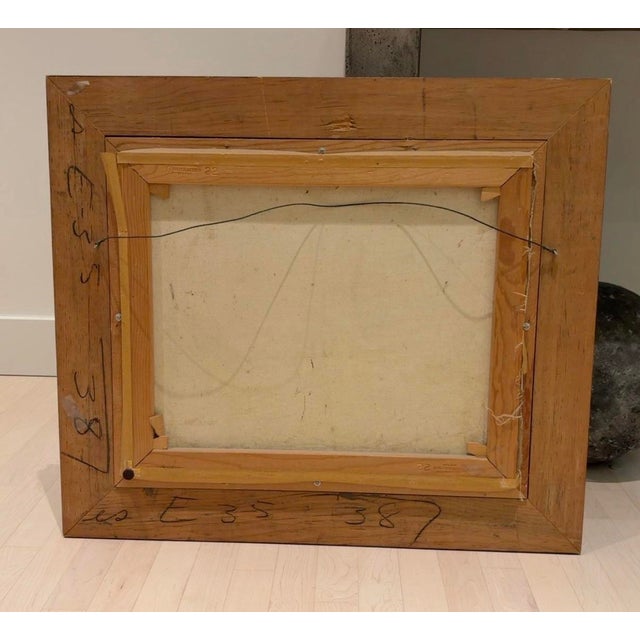 Vintage Signed Oil Still Life With Fruit, Green Pitcher & Gilt Frame For Sale In San Francisco - Image 6 of 7