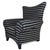 Wood 1970s Harlequin Club Chair For Sale - Image 7 of 8
