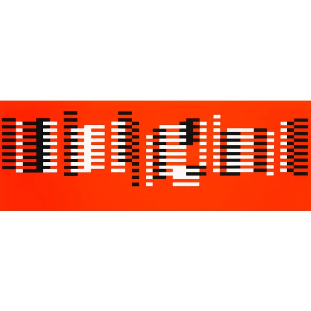 "Fugue" serigraph by Josef Albers from the monumental "Formulation : Articulation" published by Harry N. Abrams and Ives-...