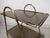 Vintage Brass Bar Trolley, 1950s For Sale - Image 12 of 15