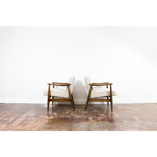 Mid-Century Armchairs from Juliusz Kędziorek, Poland, 1960s, Set of 2 For Sale - Image 9 of 17