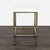 Modern Metal Faux Bamboo Counter Stool For Sale - Image 3 of 5