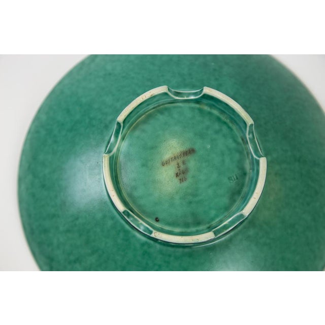 Black Argenta Silver Overlay Bowl by Wilhelm Kåge for Gustavsberg, Sweden, 1935 For Sale - Image 8 of 11