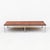 Vintage Florence Knoll Style Walnut & Chrome Bench by g.m. Proctor & Sons For Sale - Image 12 of 12