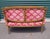 Fine 1950s Hollywood Style Velvet Settee For Sale - Image 4 of 11